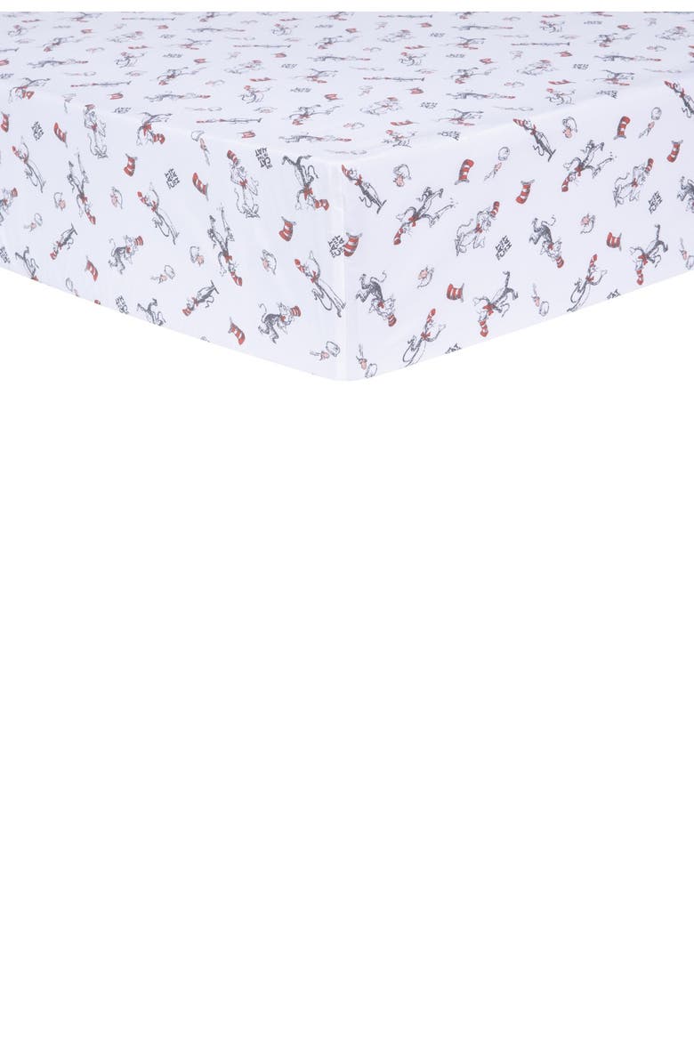 TREND LAB Dr. Sues Cat In The Hat Crib Bedding Set - 4-Piece Set, Alternate, color,