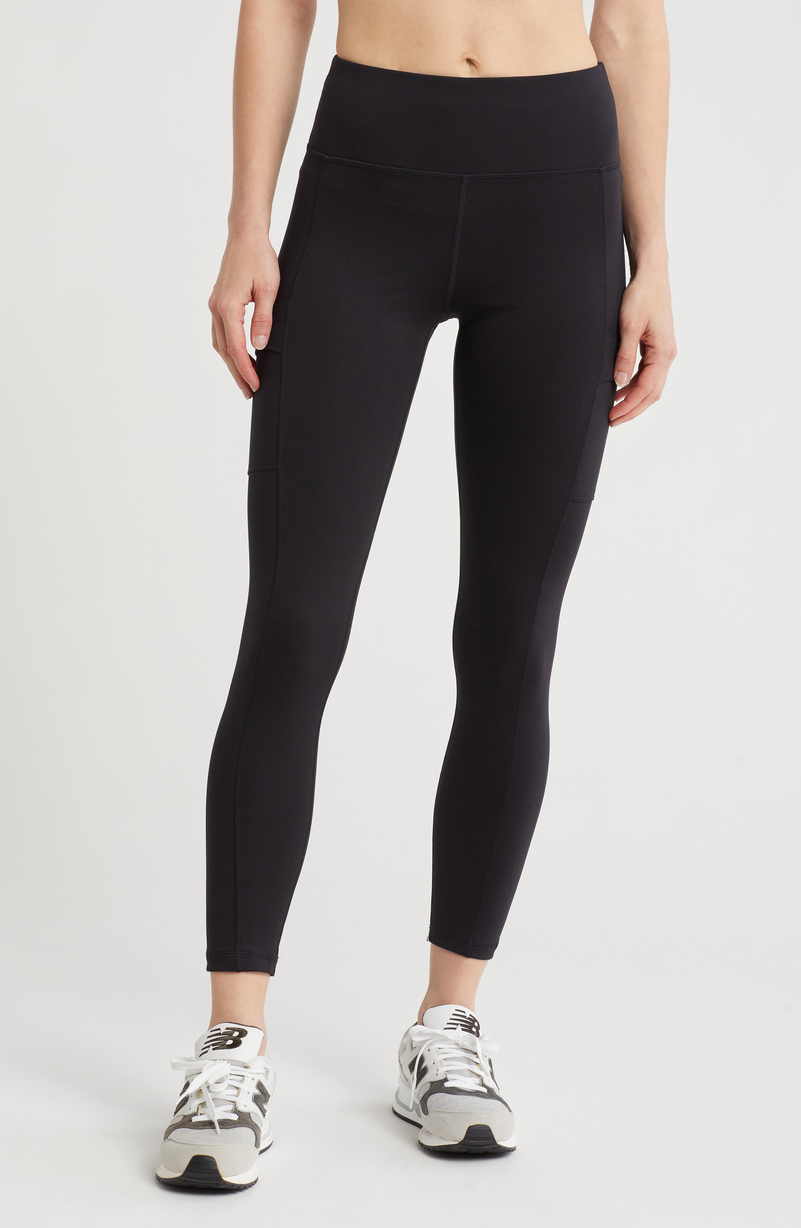 DKNY Balance High Waist Pocket 7/8 Compression Leggings