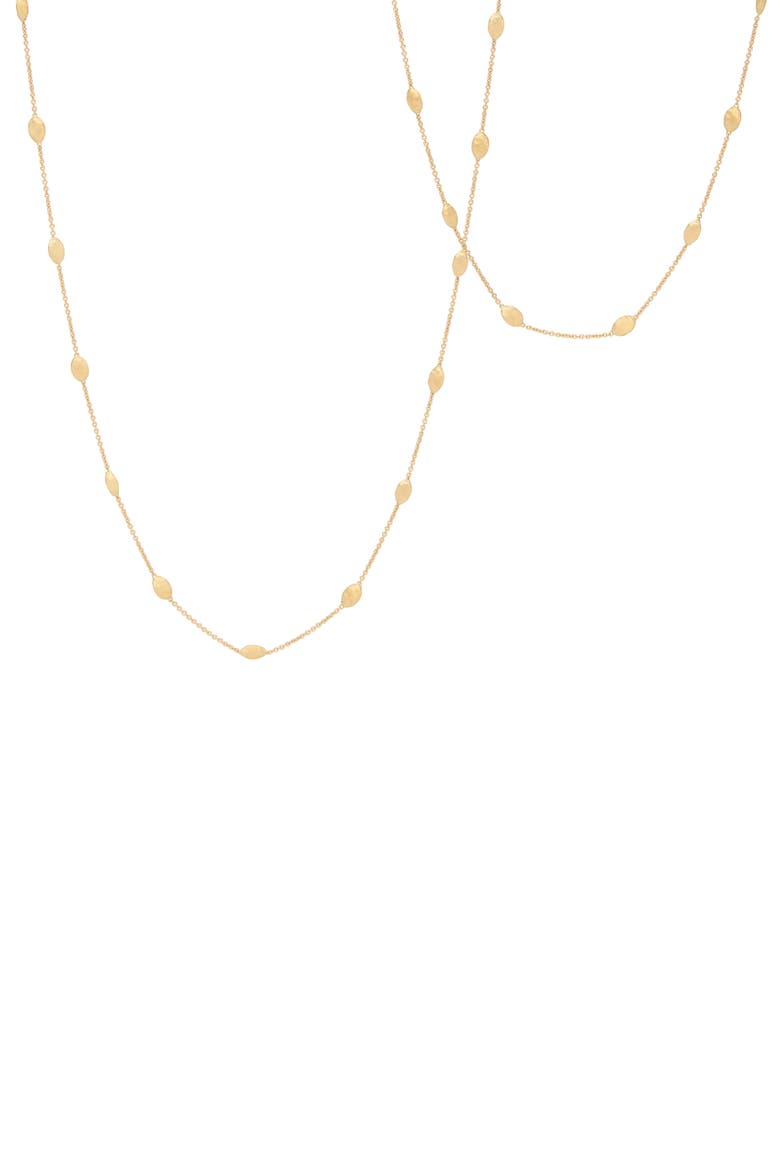 Siviglia Station Long Necklace, Main, color, 18K YELLOW GOLD