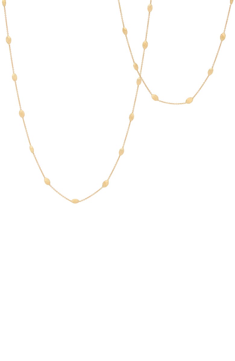Marco Bicego Siviglia Station Long Necklace, Main, color, 18K Yellow Gold