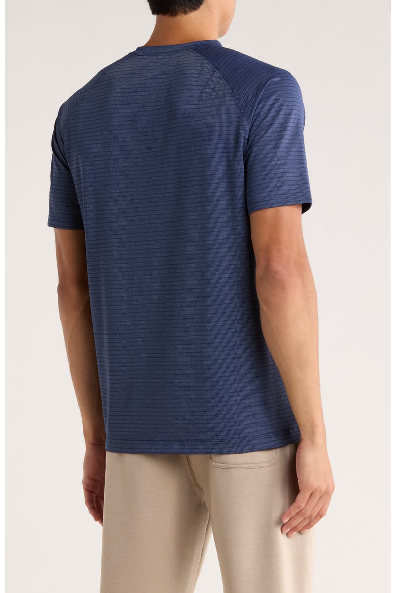 Peak Motion Crewneck T-Shirt, Alternate, color, NAVAL BLUE
