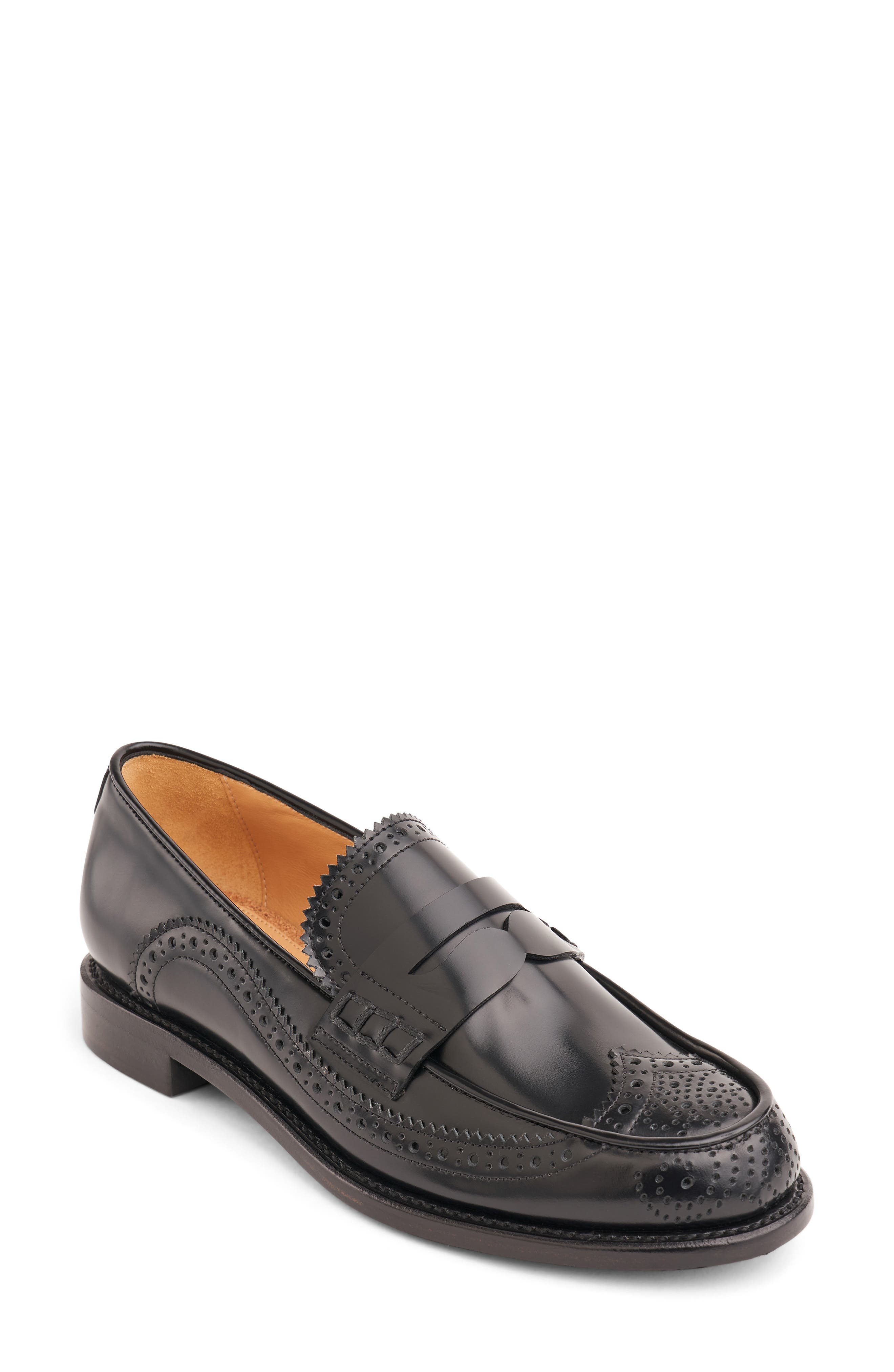 The Office of Angela Scott Ms. Penny Loafer, Main, color, Black