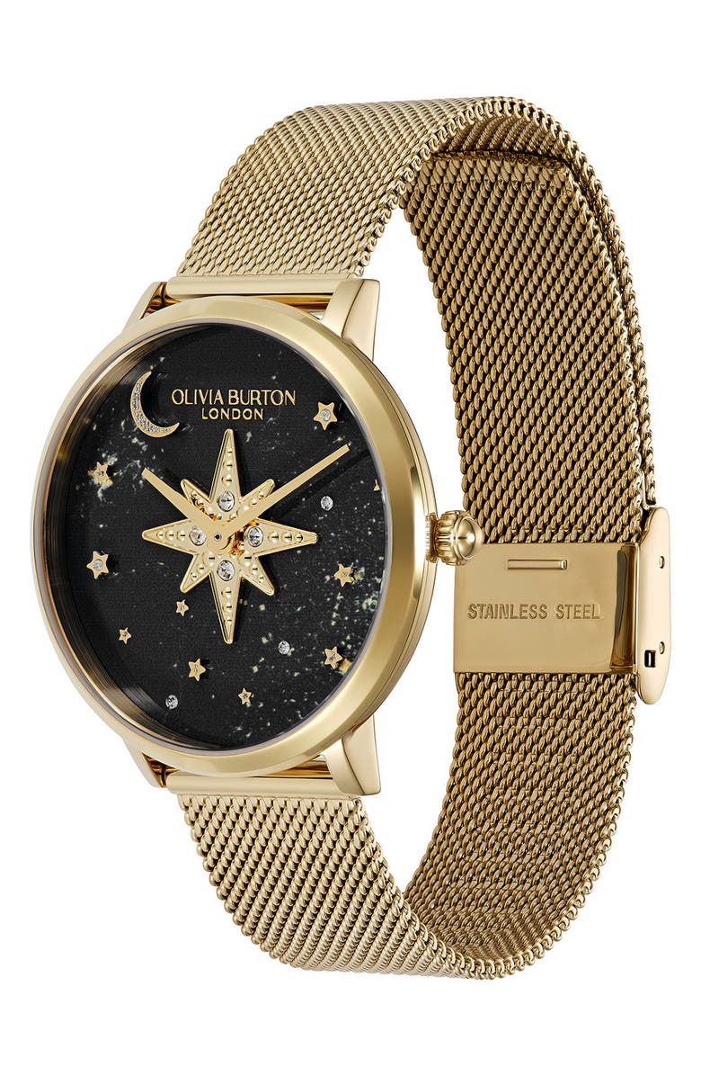 Olivia Burton Celestial Nova Bracelet Watch, 35mm, Alternate, color, 