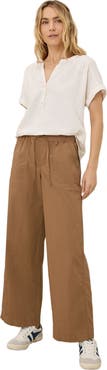 Pact Organic Cotton Monterey Poplin Wide Leg