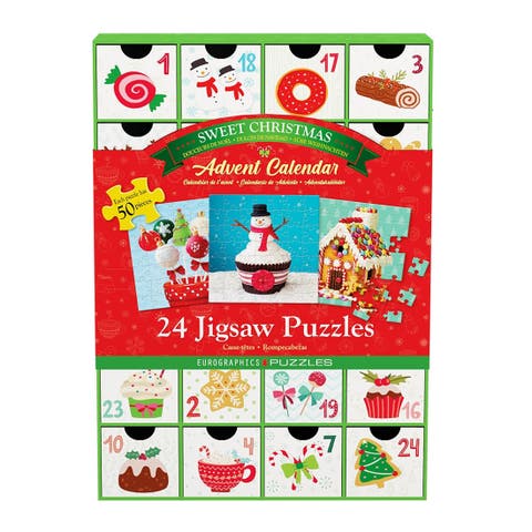 Puzzle Advent Calendar Sweet Christmas