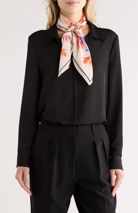 Boho Bloom Square Scarf