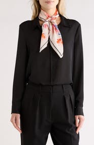 Vince Camuto Boho Bloom Square Scarf