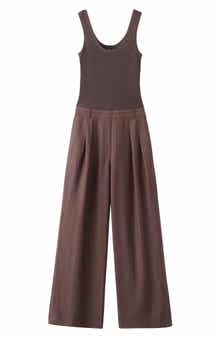 Mixed Media Jumpsuit