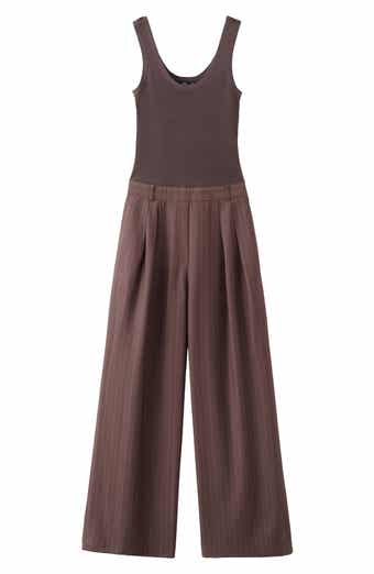 Mixed Media Jumpsuit
