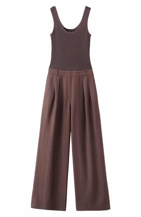 Mixed Media Jumpsuit