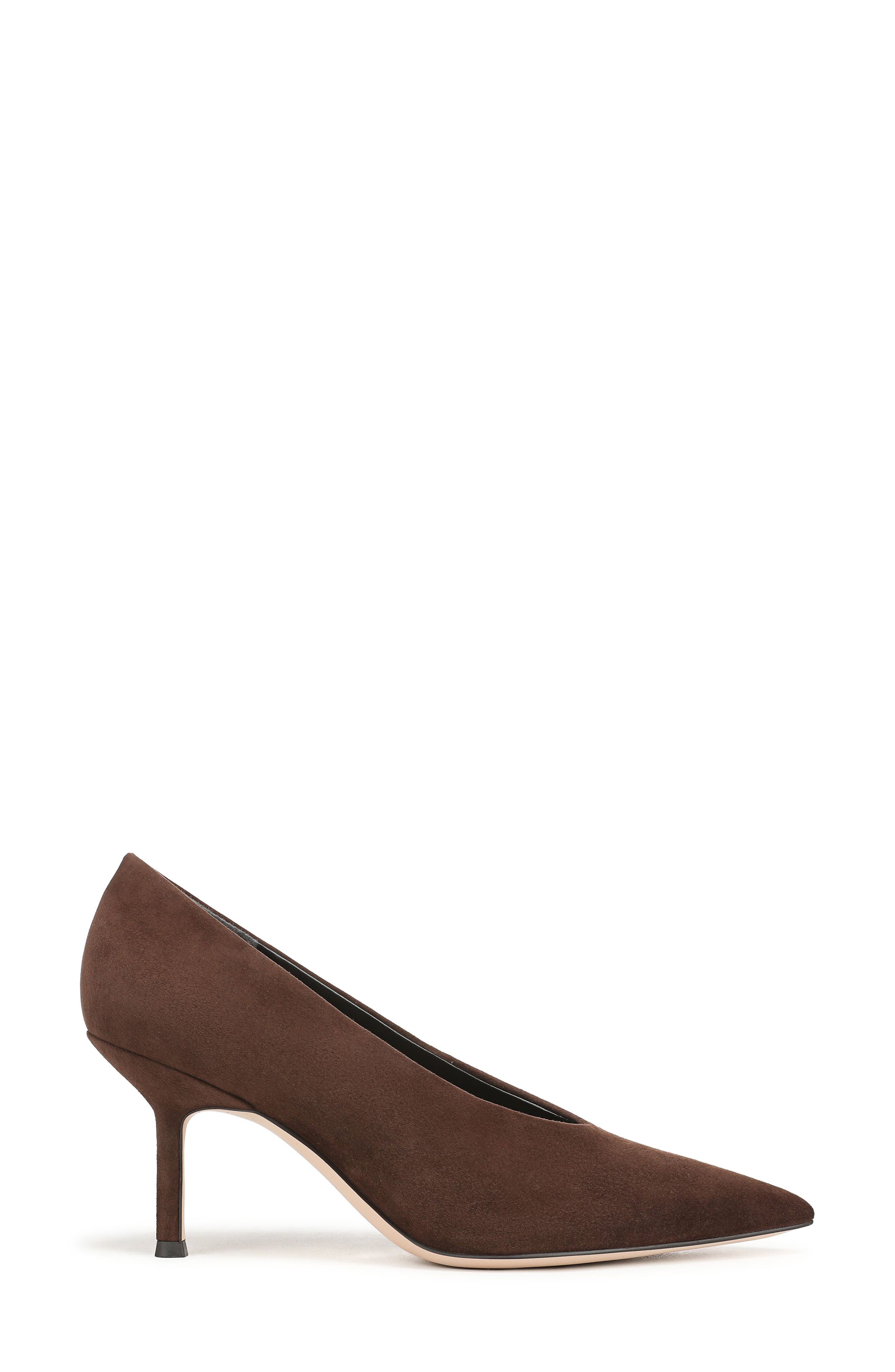 Zoe Pointed Toe Pump, Alternate, color, COFFEE BEAN