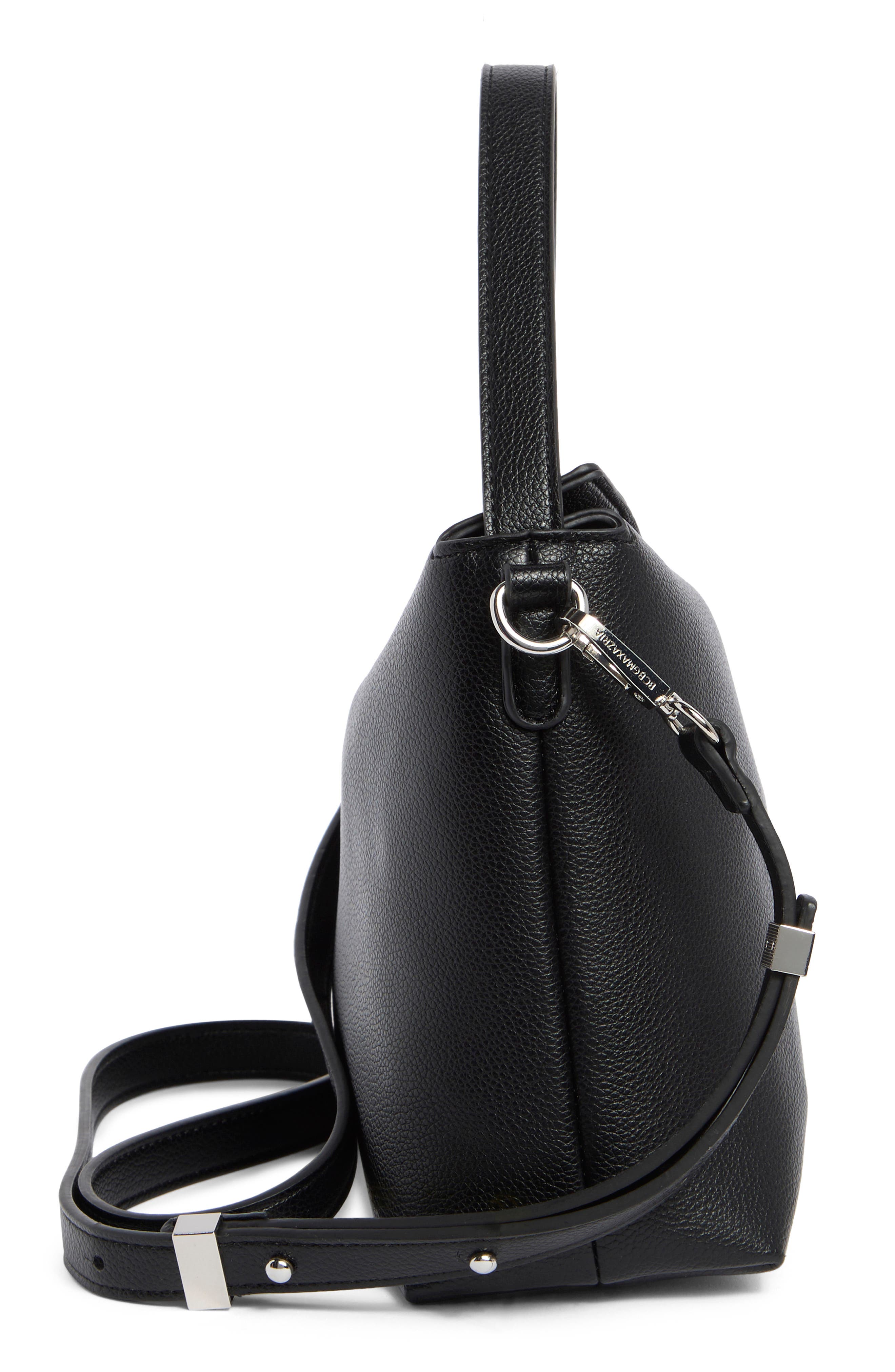 BCBG Slouchy Asymmetric Shoulder Bag, Alternate, color, 