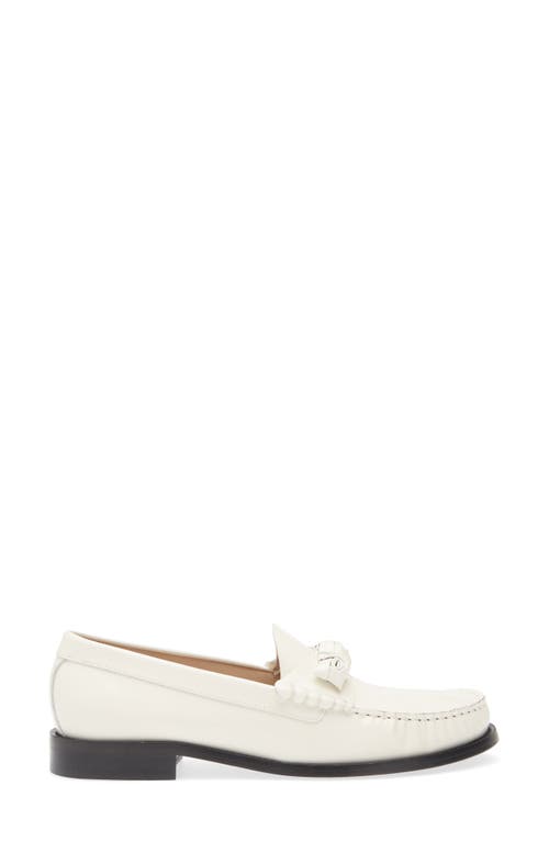 Stuart Weitzman Lottie Bow Loafers Cream In Cream.