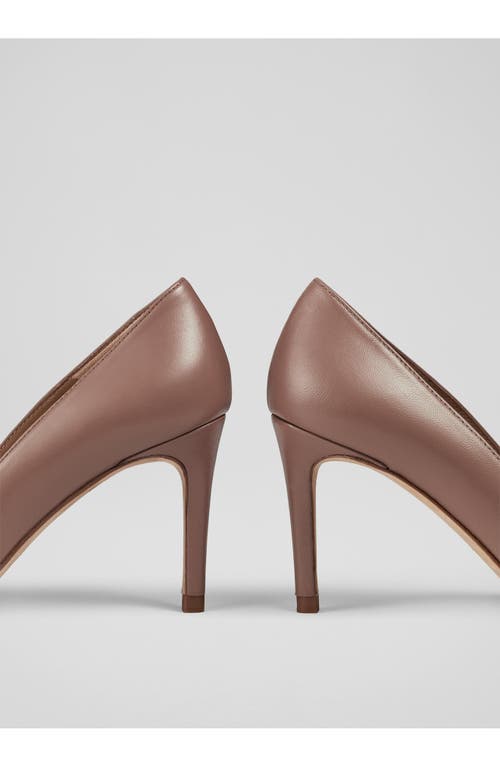 Lk Bennett Floret Pointed Toe Pump In Brown