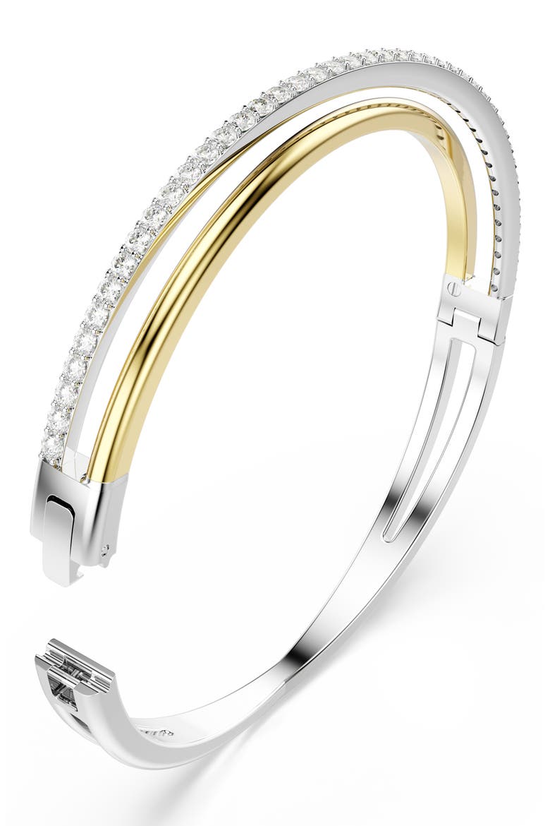 Hyperbola Bangle, Alternate, color, SILVER