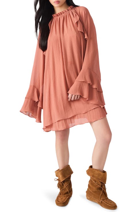 Sofina Long Sleeve Shift Dress