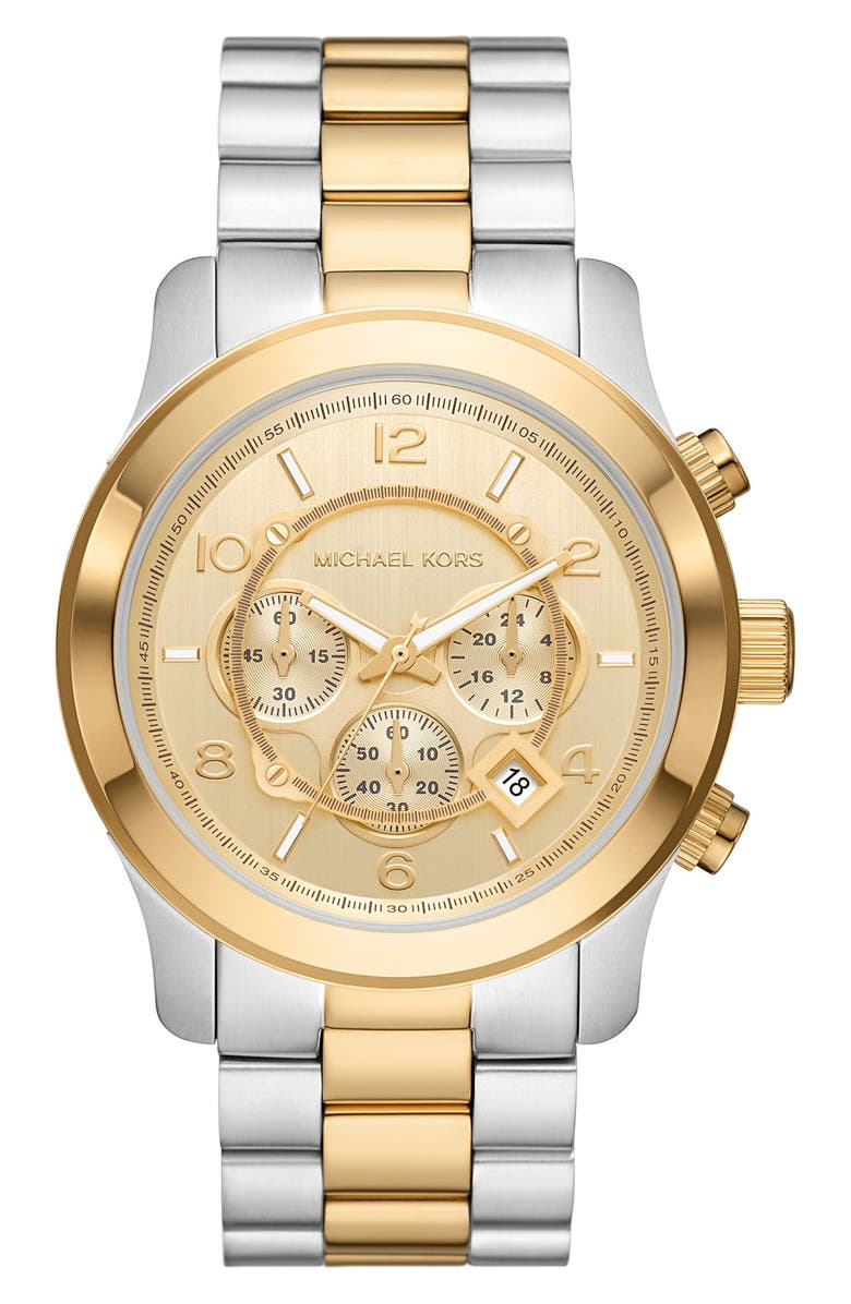 Michael Kors Runway Bracelet Watch, 45mm, Main, color,