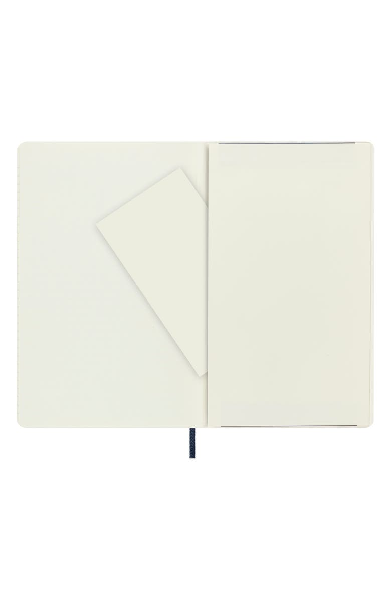 Moleskine Large Ruled Softcover Notebook, Alternate, color, Sapphire Blue