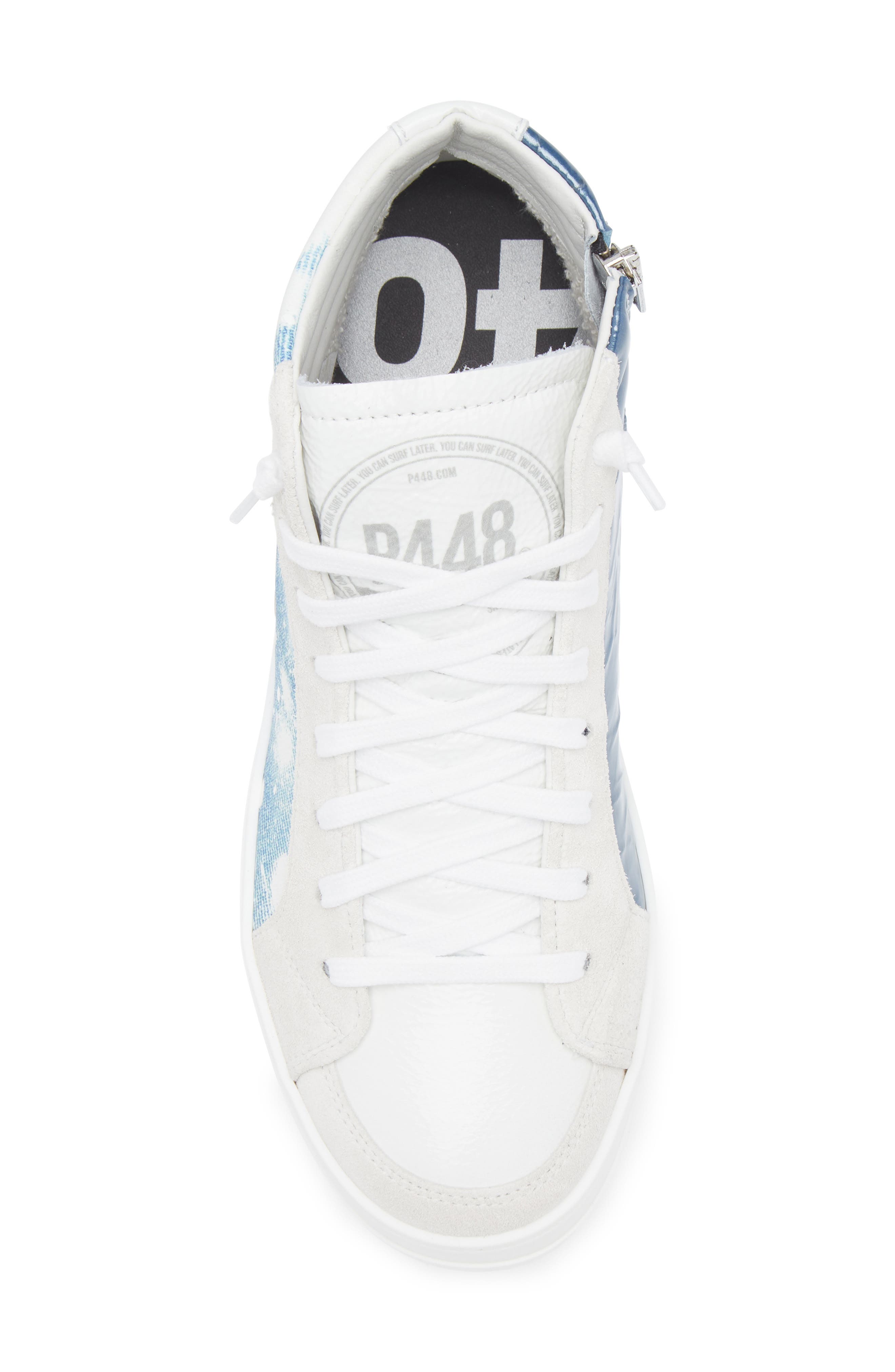 P448 Skate High Top Sneaker, Alternate, color, 