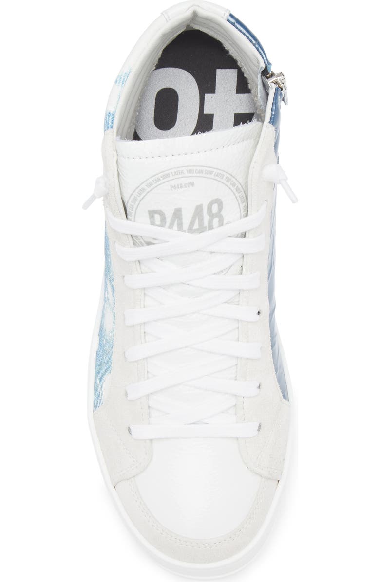 P448 Skate High Top Sneaker, Alternate, color,