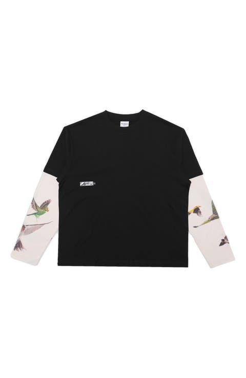 Tremonton Layered Look Graphic T-Shirt