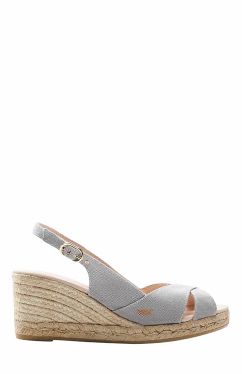Llansa Canvas Espadrille Sandal Wedges