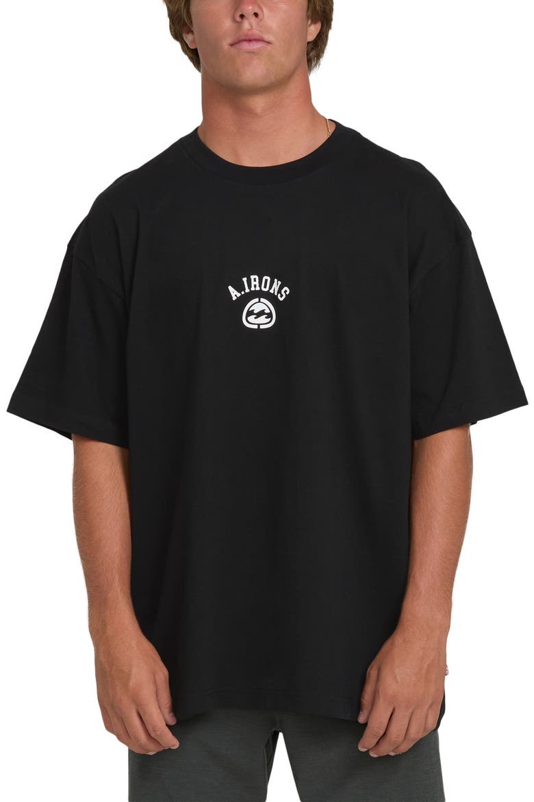 x Andy Irons Bio Wave OG Oversize Graphic T-Shirt, Main, color, BLACK