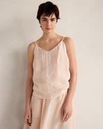 Haven Well Within Linen Pintuck Cami
