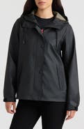Hunter Dina Cropped Rubberized Rain Jacket