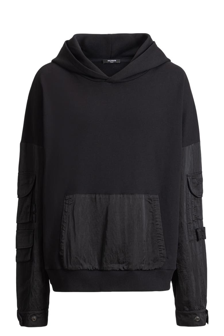 Vintage Utility hoodie, Alternate, color, black