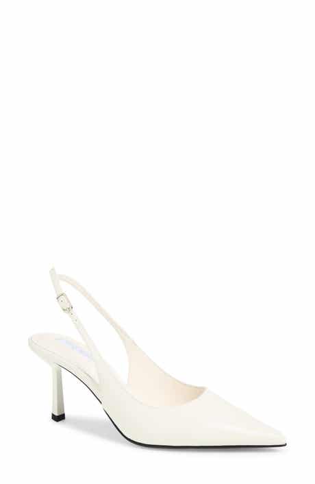 Baz Pointed Toe Slingback Pump