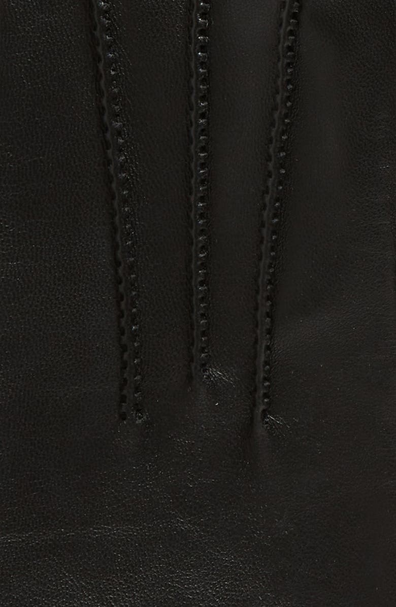 Cole Haan Points Leather Gloves, Alternate, color,