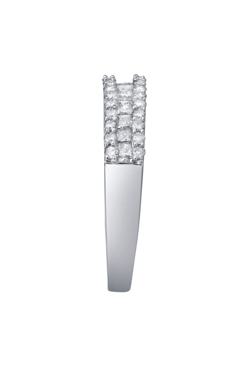Celara 0.80 Ct 10K Gold Diamond Band, Alternate, color, 10K White Gold