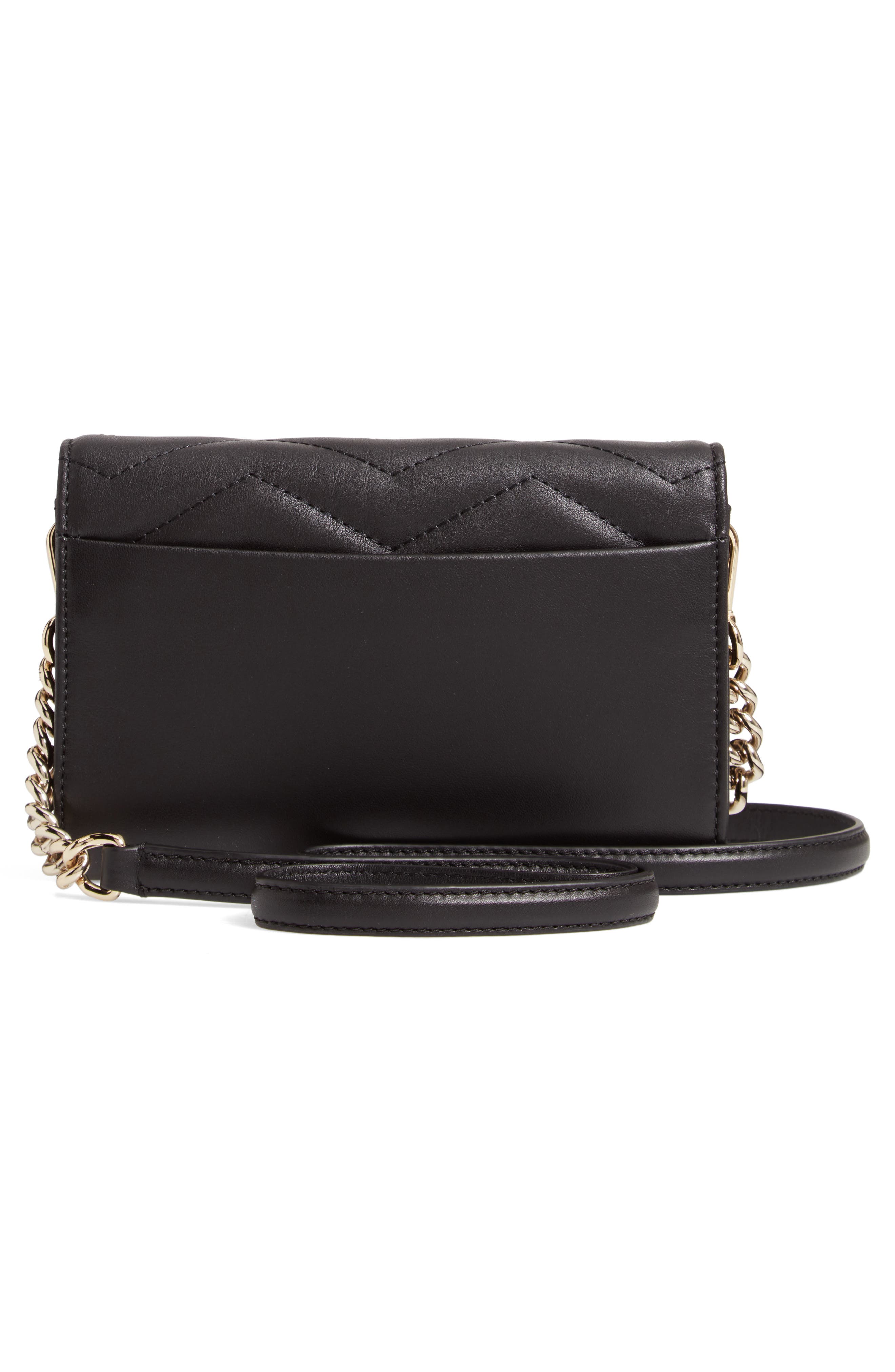 Kate Spade New York reese park – wyn quilted leather crossbody, Alternate, color, 