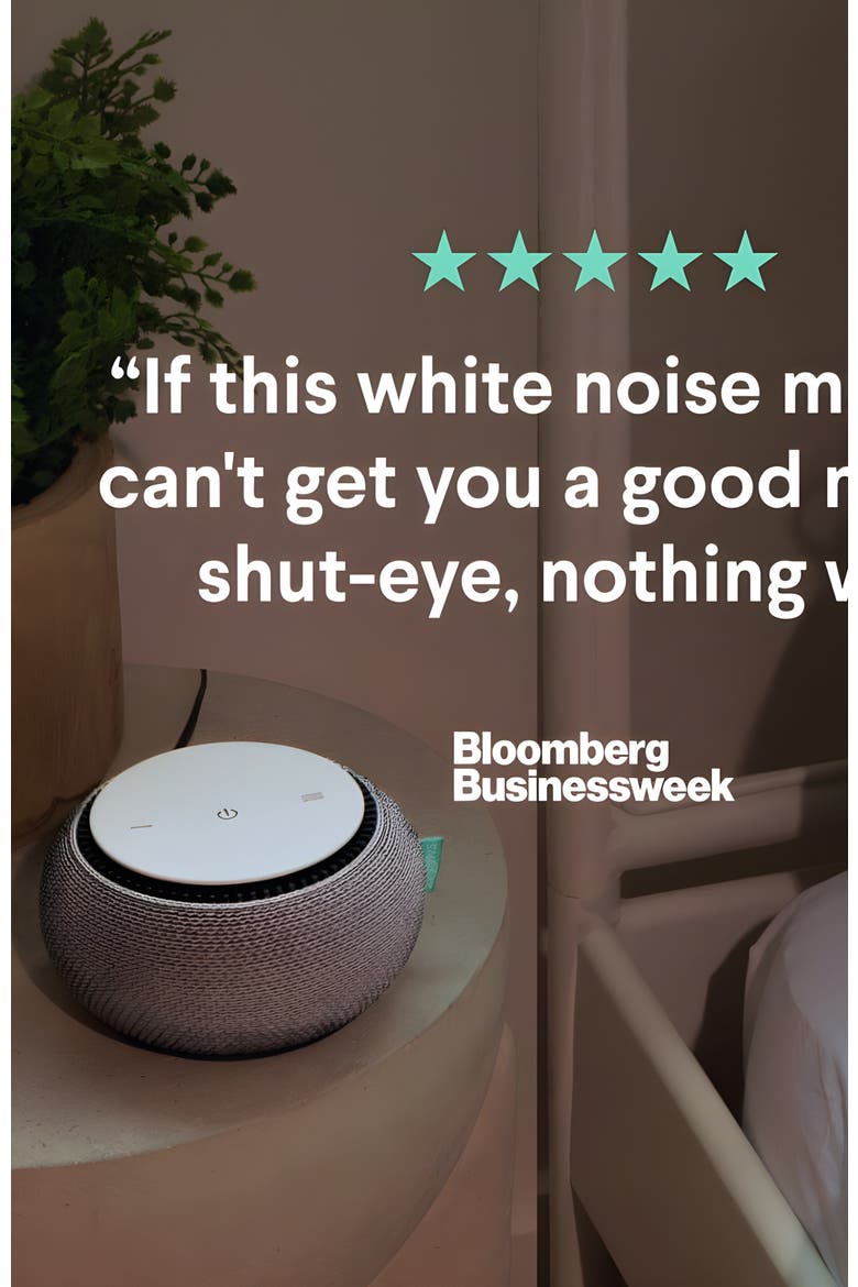 Original White Noise Machine, Alternate, color, Charcoal