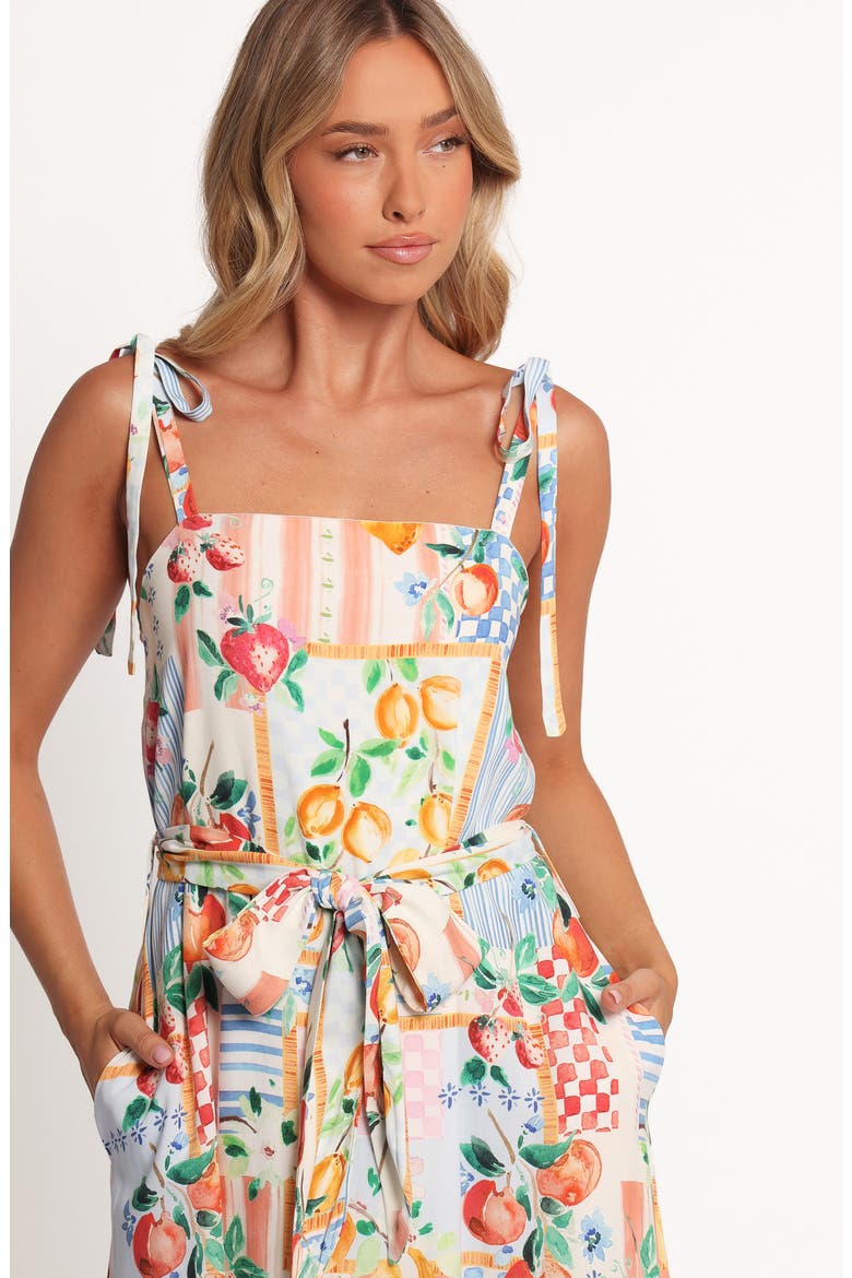 Montreux Print Maxi Dress, Alternate, color, SUNBURST