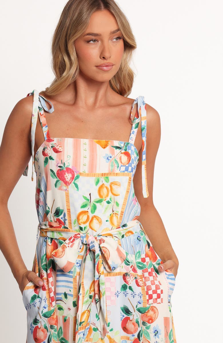 Petal & Pup Montreux Print Maxi Dress, Alternate, color, Sunburst