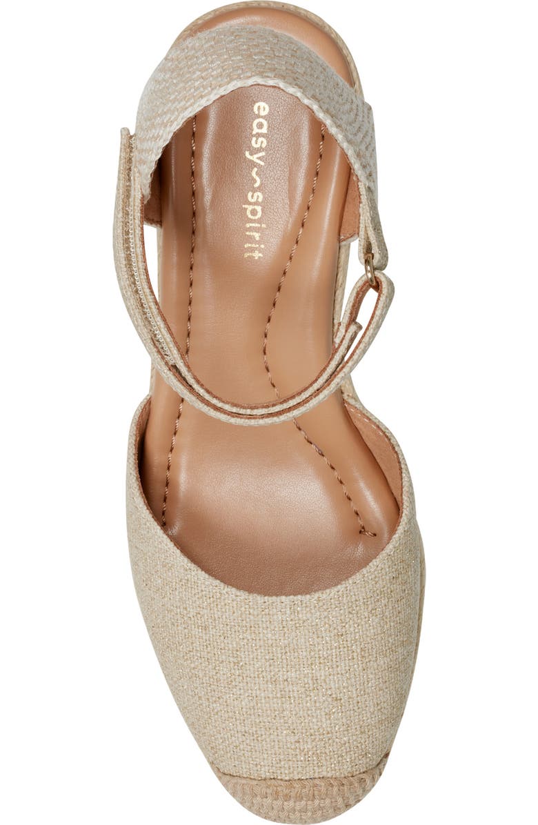 Easy Spirit Makaylie Espadrille Wedge Sandal, Alternate, color,