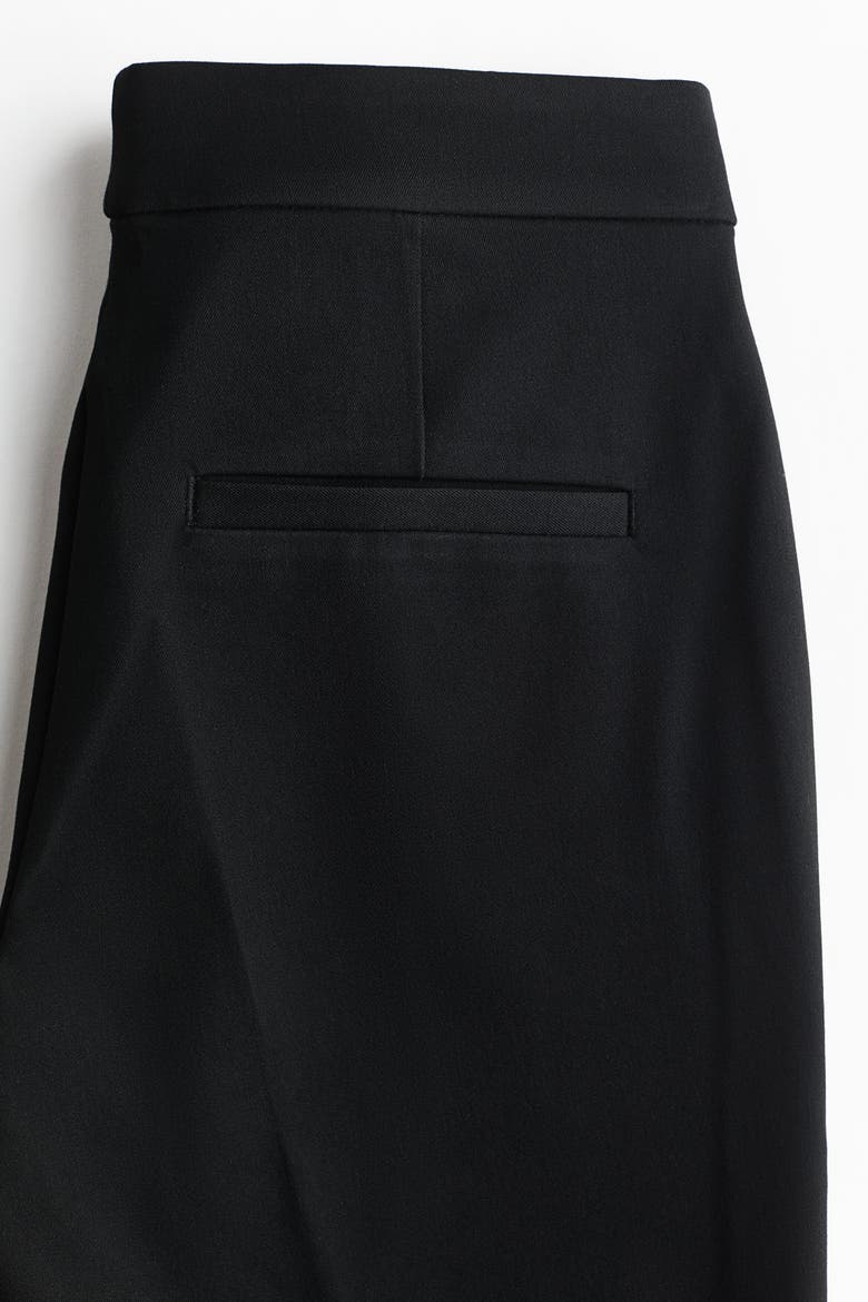 Flared Pants, Alternate, color, Black