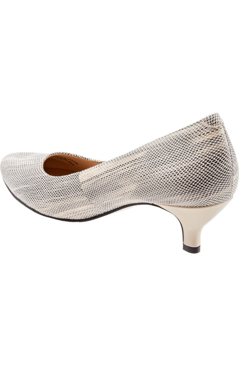 Trotters Kiera Snake Embossed Pump, Alternate, color,