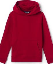 Lands' End School Uniform Kids Hooded Pullover Sweatshirt