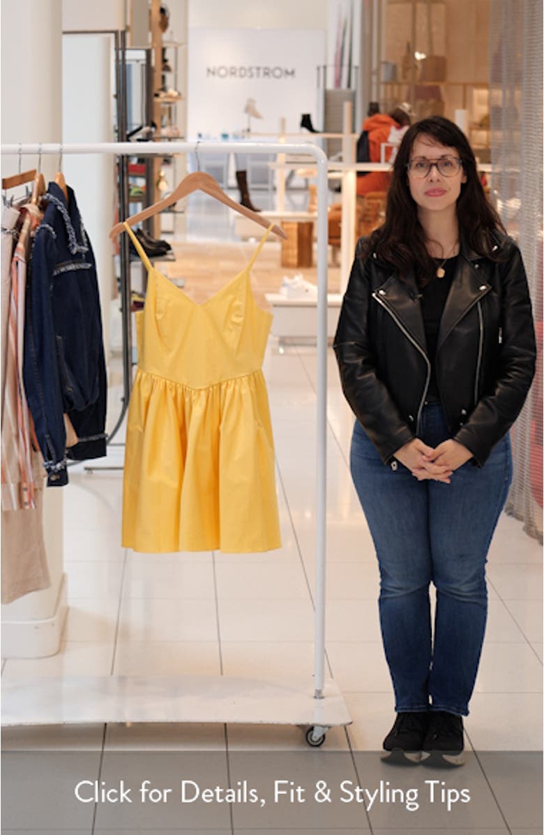 Lilah Stretch Ballerina Minidress, sales video thumbnail