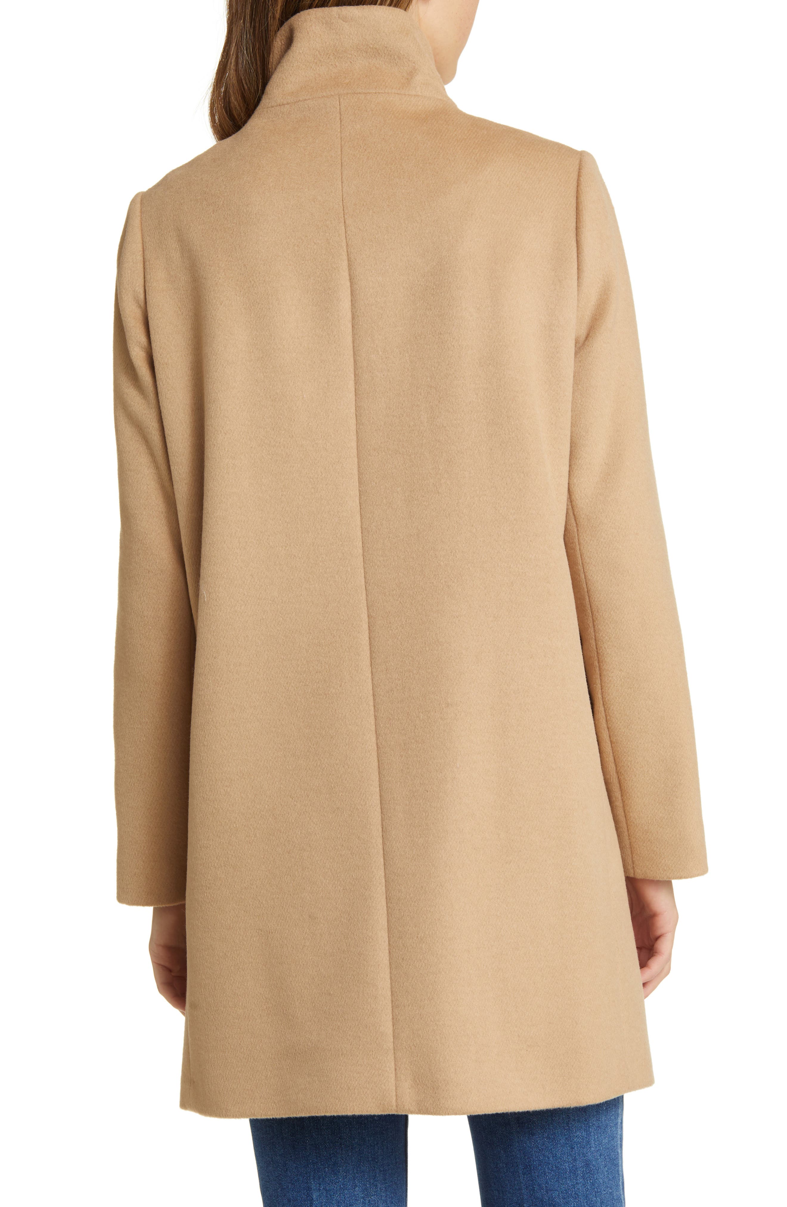 Longline Wool Blend Coat - image 2