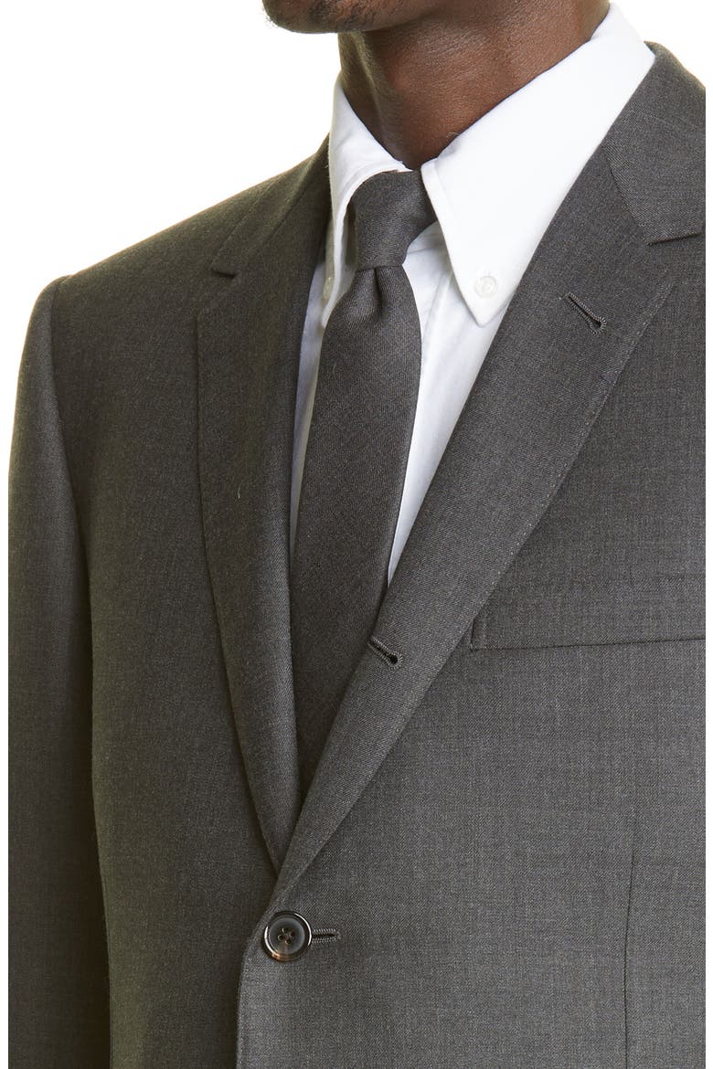 Classic Fit Wool Suit, Alternate, color, DARK GREY