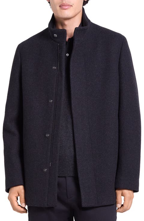 Clarence Wool Melton Coat