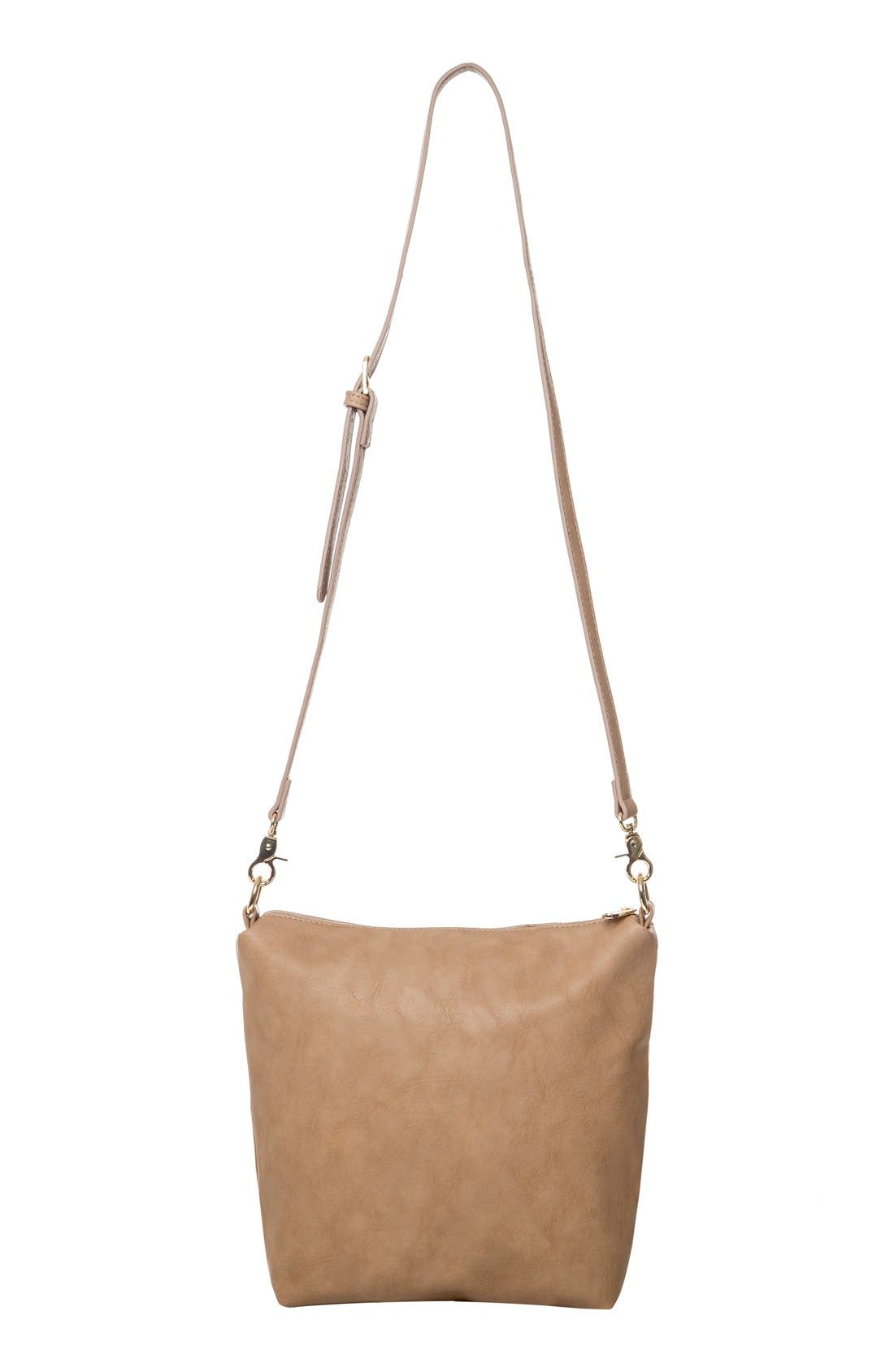 Urban Originals Wonder Perforated Vegan Leather Tote, Alternate, color, 