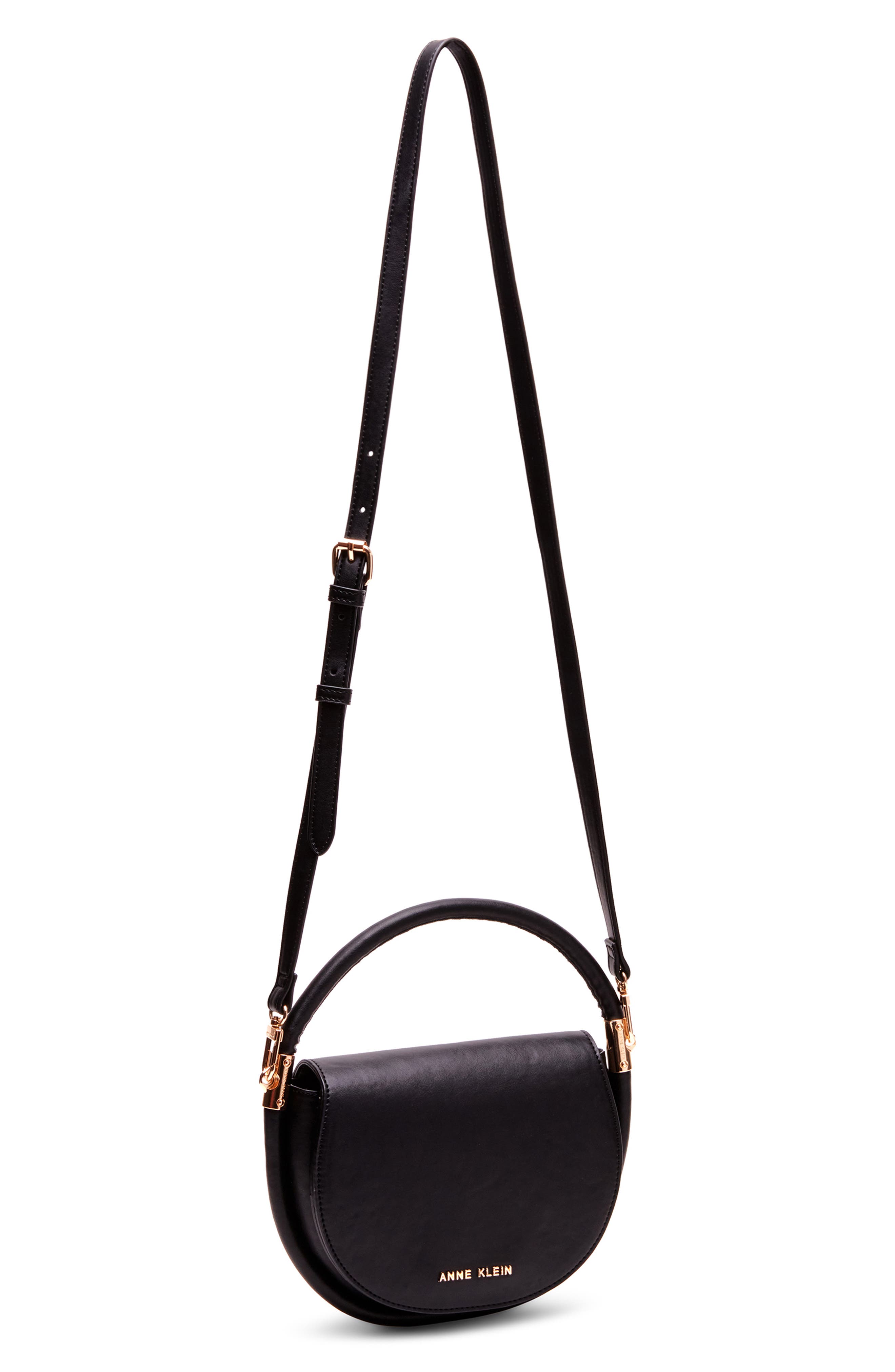 Anne Klein Tube Half Moon Crossbody Bag, Alternate, color, 