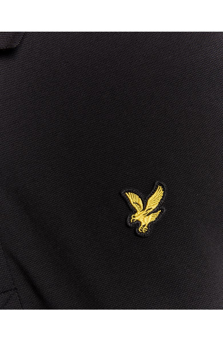 Lyle & Scott Plain Polo Shirt, Alternate, color, Jet Black