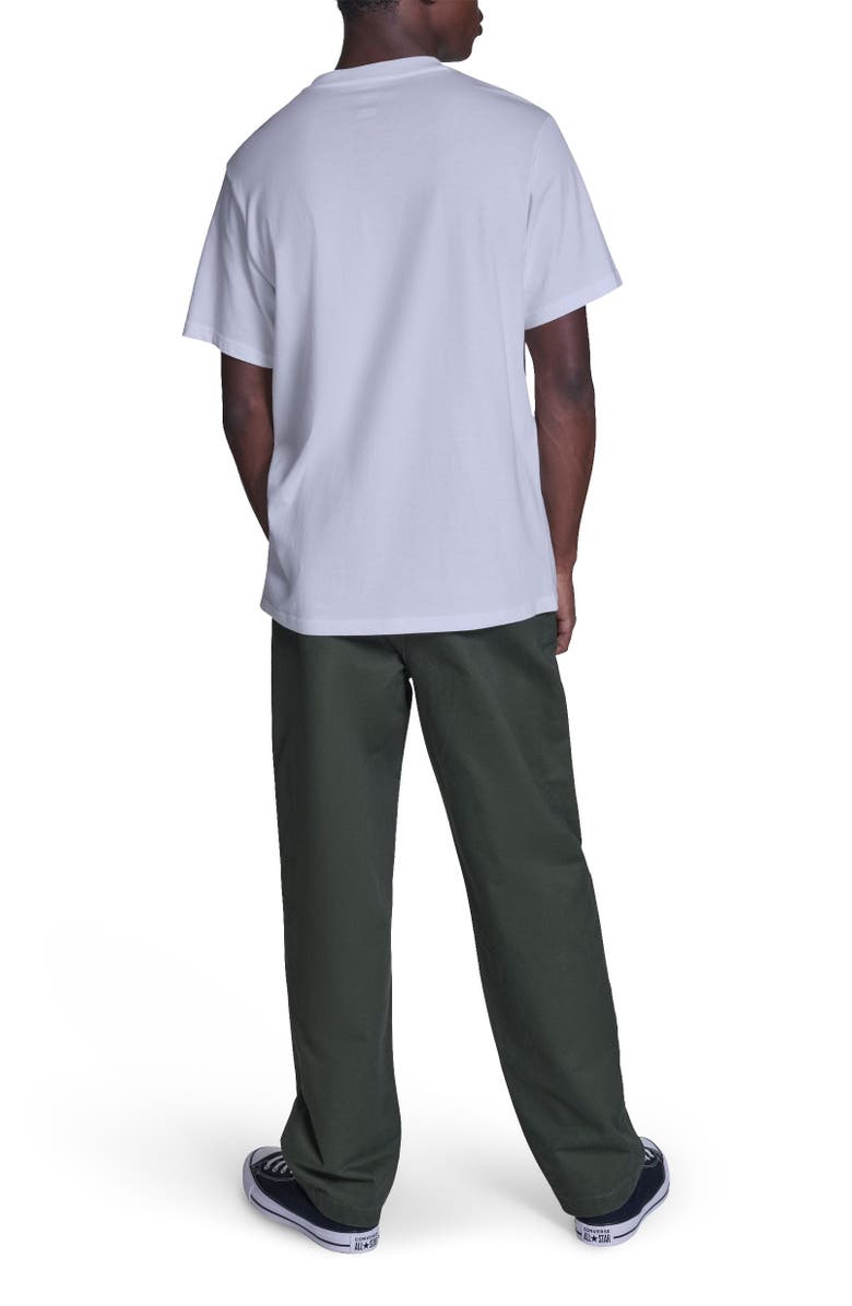 Converse Dimension Logo Tee, Alternate, color, White 10A