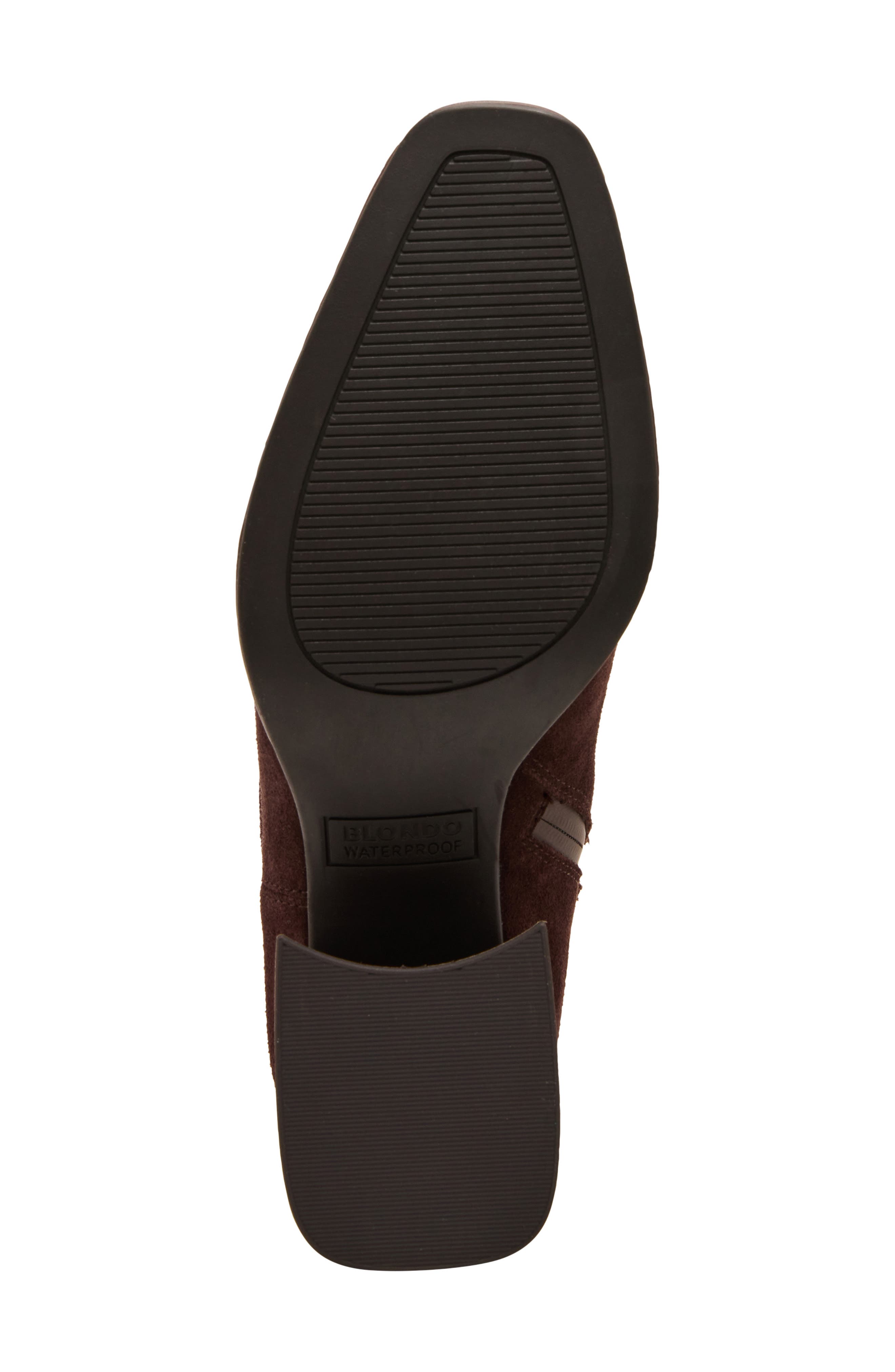 Misha Waterproof Suede Boot, Alternate, color, MAHOGANY SUEDE